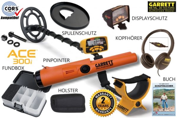 Metalldetektor Garrett ACE 300i 55 Jahre Spezial Rabatt